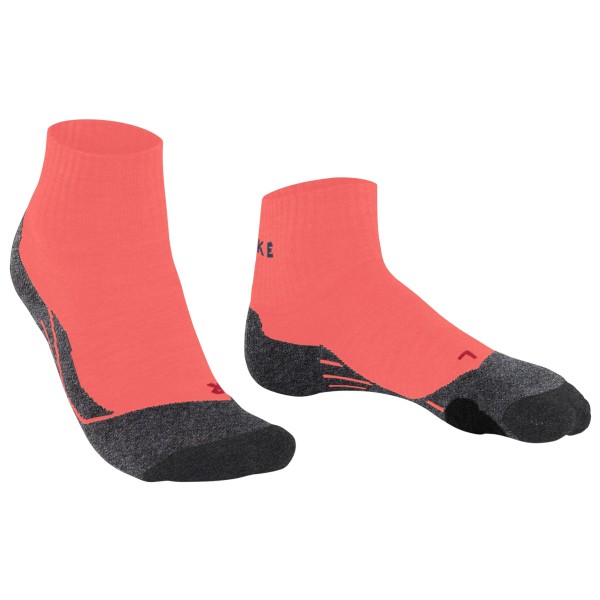 Falke - Women's TK2 Explore Short - Wandersocken Gr 37-38 rot von Falke