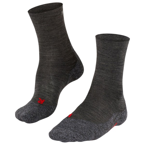 Falke - Women's TK2 Sensitive - Wandersocken Gr 39-40 schwarz/grau von Falke