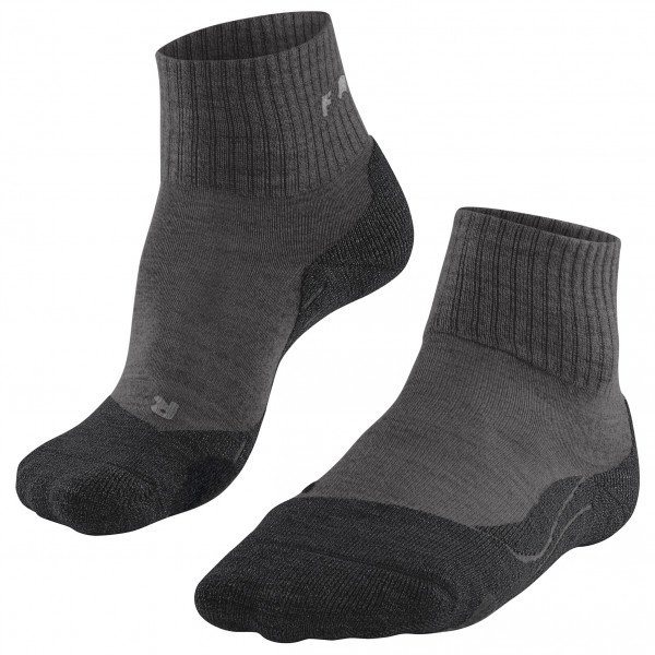 Falke - Women's TK2 Wool Short - Wandersocken Gr 41-42 grau von Falke