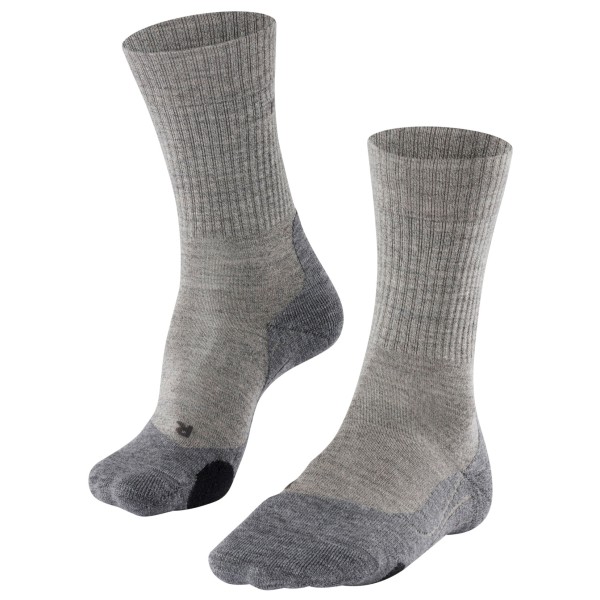 Falke - Women's TK2 Wool - Wandersocken Gr 39/40 grau von Falke
