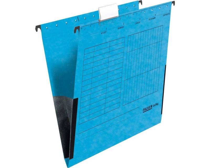 Falken Dokumententasche Falken Hängetasche 11288016 Leinenfrösche blau 5 St./Pack. von Falken