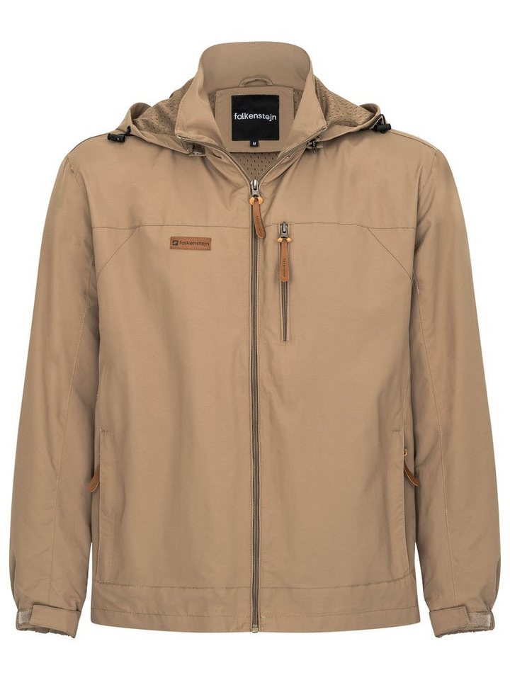 FALKENSTEJN Windbreaker Summer Windbreaker Windjacke leichte Jacke Anorak Größe S - 7XL mit Kapuze von Falkenstejn