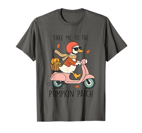 Bring mich zum Pumpkin Patch Duck Fun T-Shirt Bring mich zum Pumpkin Patch Duck Fun T-Shirt von Fall Autumn Pumpkin Spice Duck Fun Adventures