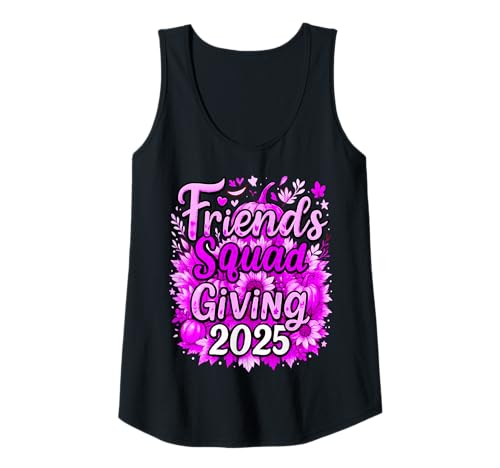 Damen Herbst Friendsgiving 2025 - Süßes Herbst-Design für Mädchen Tank Top Damen Herbst Friendsgiving 2025 - Süßes Herbst-Design für Mädchen Tank Top von Fall Friends Squad Giving 2025 Thanksgiving