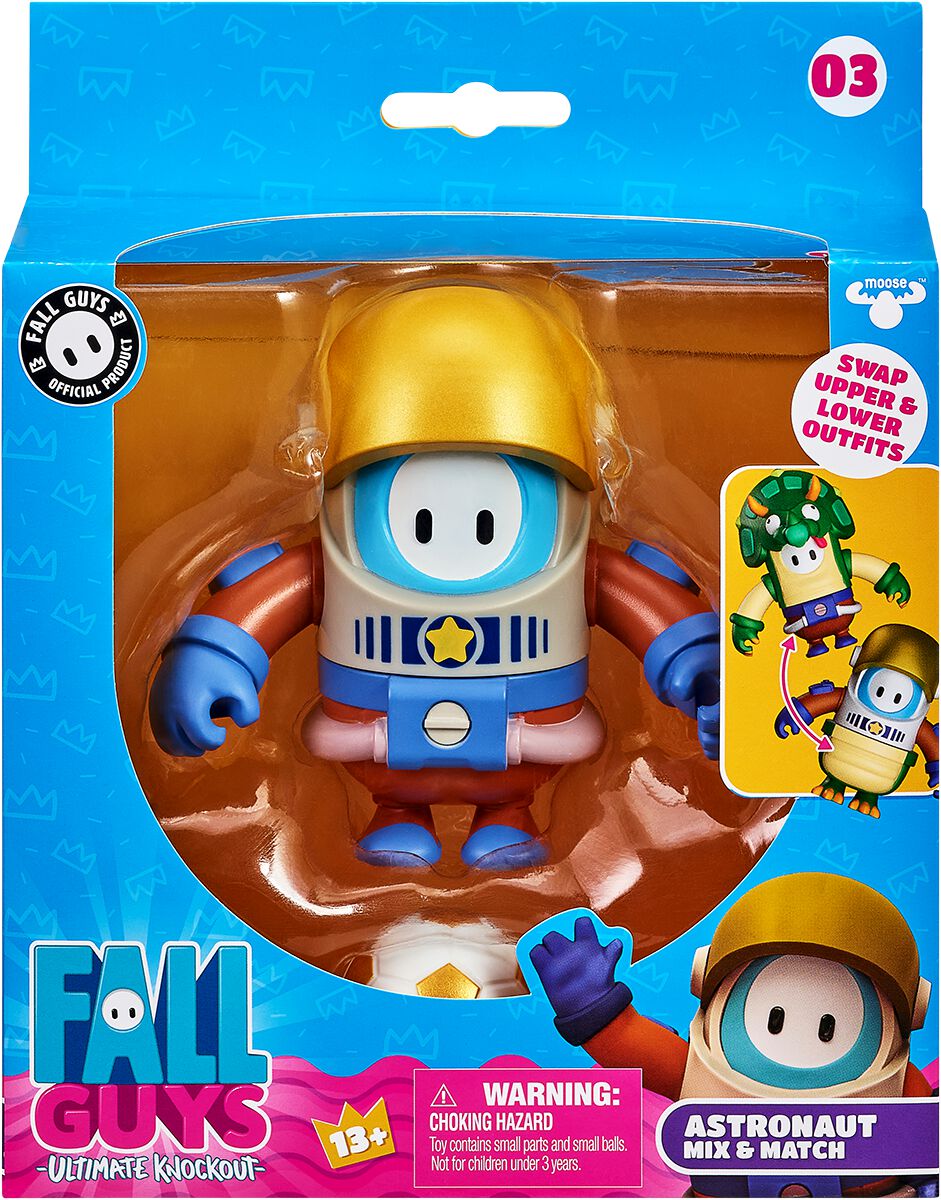 Fall Guys - Gaming Actionfigur - Mix & Match-Figur - Astronaut 03 - multicolor von Fall Guys