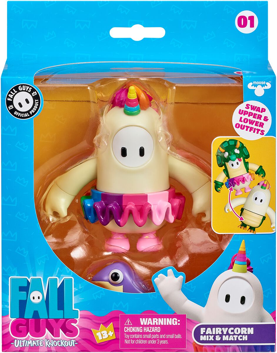 Fall Guys Mix & Match-Figur - Fairycorn 01 Actionfigur multicolor von Fall Guys