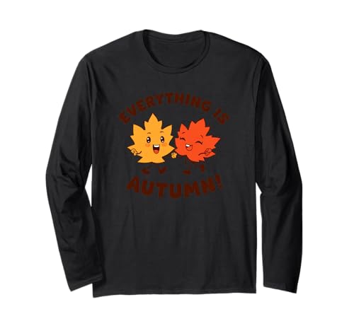 Alles ist Herbst Frohe Herbsternte Kinder Herbst Langarmshirt Alles ist Herbst Frohe Herbsternte Kinder Herbst Langarmshirt von Fall Harvest Festival Novelty Apparel