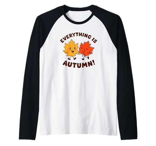 Alles ist Herbst Frohe Herbsternte Kinder Herbst Raglan Alles ist Herbst Frohe Herbsternte Kinder Herbst Raglan von Fall Harvest Festival Novelty Apparel