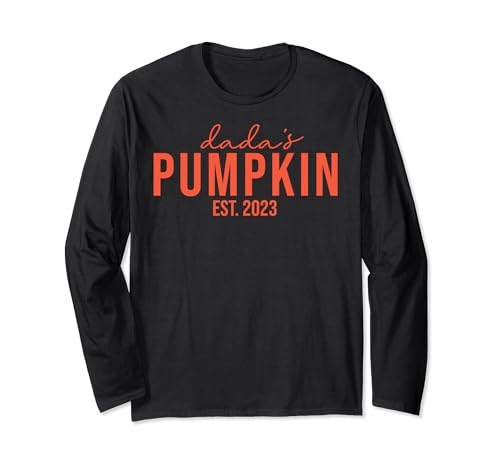 Neues Baby 2023 Herbst Passende Familie Outfit Dadas Kürbis Langarmshirt Neues Baby 2023 Herbst Passende Familie Outfit Dadas Kürbis Langarmshirt von Fall Matching Shirts Dada Mama and Mama's Pumpkin