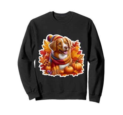 Herbst Nova Scotia Duck Tolling Retriever Hund Besitzer Mama Sweatshirt von Fall Nova Scotia Duck Tolling Retriever Products