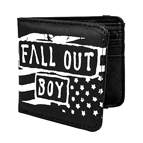 Fall Out Boy Brieftasche Rock Sax Musik Rock Band Merchandise US Flag Pouch von Rock