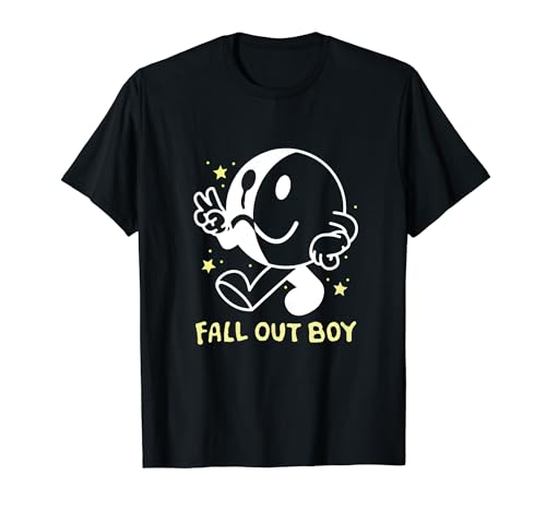 Fall Out Boy - Friedenssmiley T-Shirt von Fall Out Boy