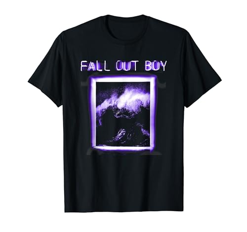 Fall Out Boy - Neon Wave Window T-Shirt von Fall Out Boy