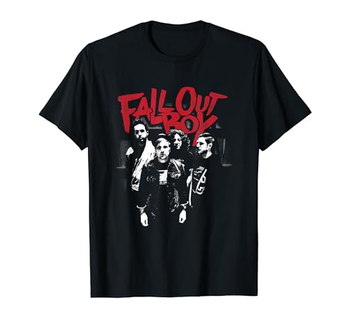 Fall Out Boy - Punk Scratch Photo T-Shirt von Fall Out Boy