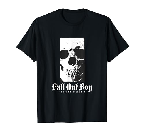 Fall Out Boy - Skull Rectangle T-Shirt von Fall Out Boy