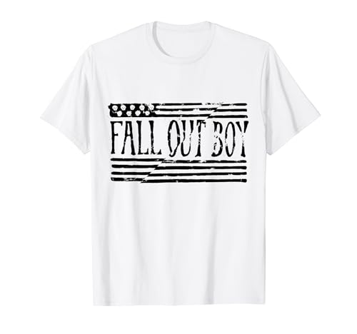 Fall Out Boy - Split Flag T-Shirt von Fall Out Boy