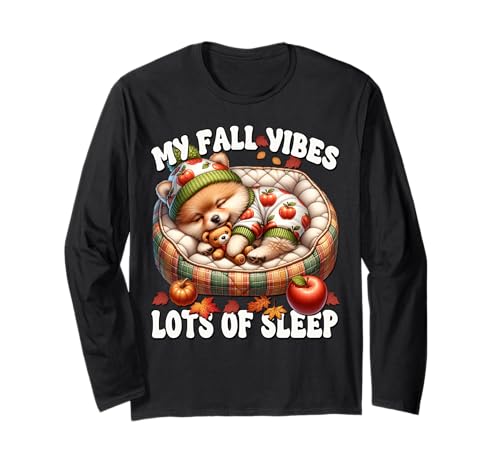 Fall Saying for Women Pom Mom Autumn-Sayings Cute Pomeranian Langarmshirt Fall Saying for Women Pom Mom Autumn-Sayings Cute Pomeranian Langarmshirt von Fall Puppy Pomeranian Gifts For Pomeranian Lovers