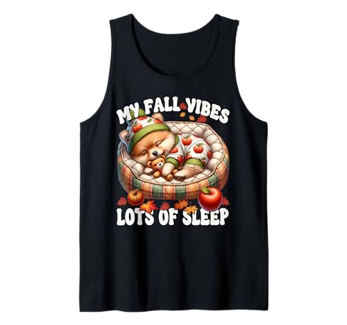 Fall Saying for Women Pom Mom Autumn-Sayings Cute Pomeranian Tank Top Fall Saying for Women Pom Mom Autumn-Sayings Cute Pomeranian Tank Top von Fall Puppy Pomeranian Gifts For Pomeranian Lovers