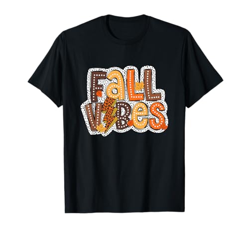 Fall Vibes Herbst Design für Männer Frauen Herbst Brise Gefühl T-Shirt von Fall Vibes Autumn Design for Men Women