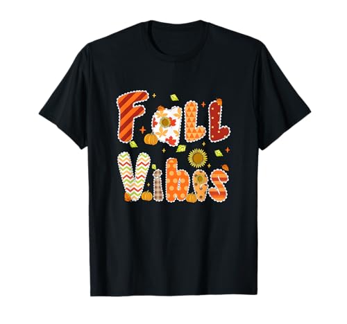 Fall Vibes Herbstdesign für Männer Frauen Ruhiger Waldspaziergang T-Shirt von Fall Vibes Autumn Design for Men Women