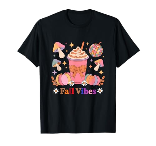 Herbst-Vibes-Herbst-Design für Männer und Frauen, lässiger saisonaler Stil T-Shirt von Fall Vibes Autumn Design for Men Women