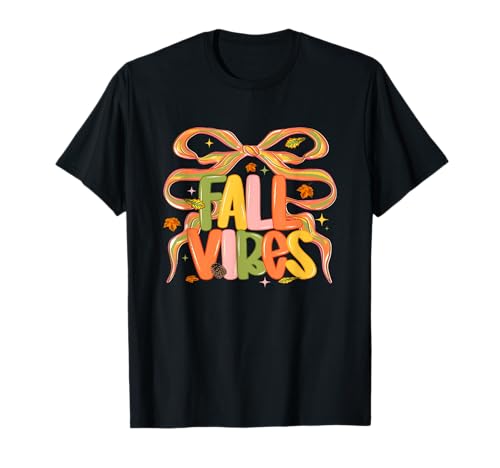 Herbst Vibes Herbstdesign für Männer Frauen Herbst Blätter Falling T-Shirt Herbst Vibes Herbstdesign für Männer Frauen Herbst Blätter Falling T-Shirt von Fall Vibes Autumn Design for Men Women