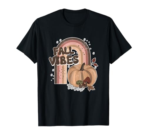 Herbst Vibes Herbstdesign für Männer Frauen Kürbis Gewürz Thema T-Shirt von Fall Vibes Autumn Design for Men Women