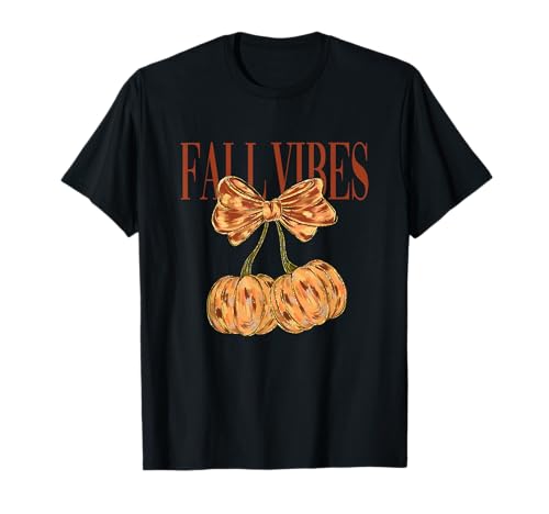 Herbst Vibes Herbstdesign für Männer Frauen Rustikales Blattmuster T-Shirt von Fall Vibes Autumn Design for Men Women