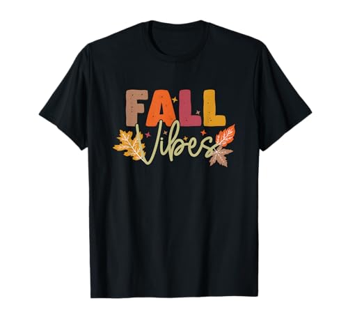 Herbst Vibes Herbstdesign für Männer Frauen warme frische Luft T-Shirt von Fall Vibes Autumn Design for Men Women