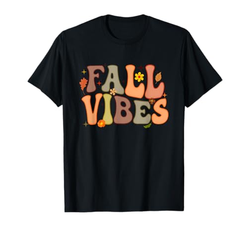 Herbststimmungen Herbst-Design für Männer Frauen Bunte Herbstbäume T-Shirt von Fall Vibes Autumn Design for Men Women