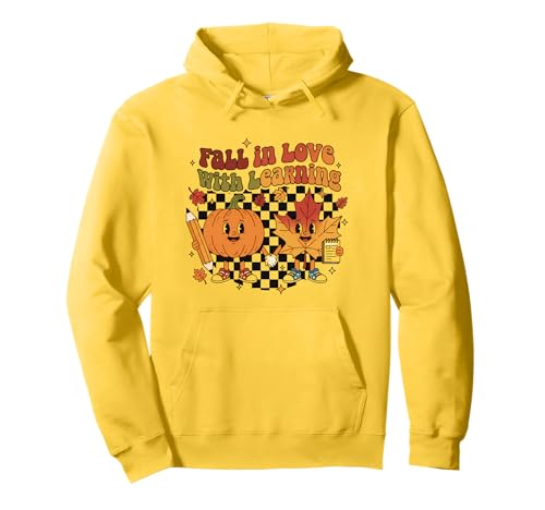 Verlieben Sie Sich in das Lernen von Retro Klassenzimmer Vibes Fun Kids Pullover Hoodie Verlieben Sie Sich in das Lernen von Retro Klassenzimmer Vibes Fun Kids Pullover Hoodie von Fall in Love with Learning Vibes Cute Crew