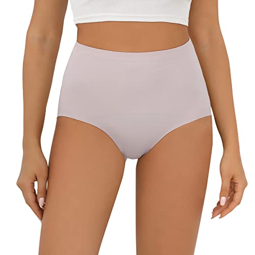 FallSweet Tummy Control Knickers for Women Shapewear No Show High Waisted Underwear, Pink: 1 Stück., 36 von FallSweet