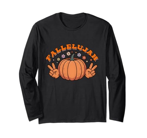 Fallelujah Kürbis Kostüm Lustig Herbst Thanksgiving Männer Frauen Langarmshirt Fallelujah Kürbis Kostüm Lustig Herbst Thanksgiving Männer Frauen Langarmshirt von Fallelujah Pumpkin Costume Fall Thanksgiving