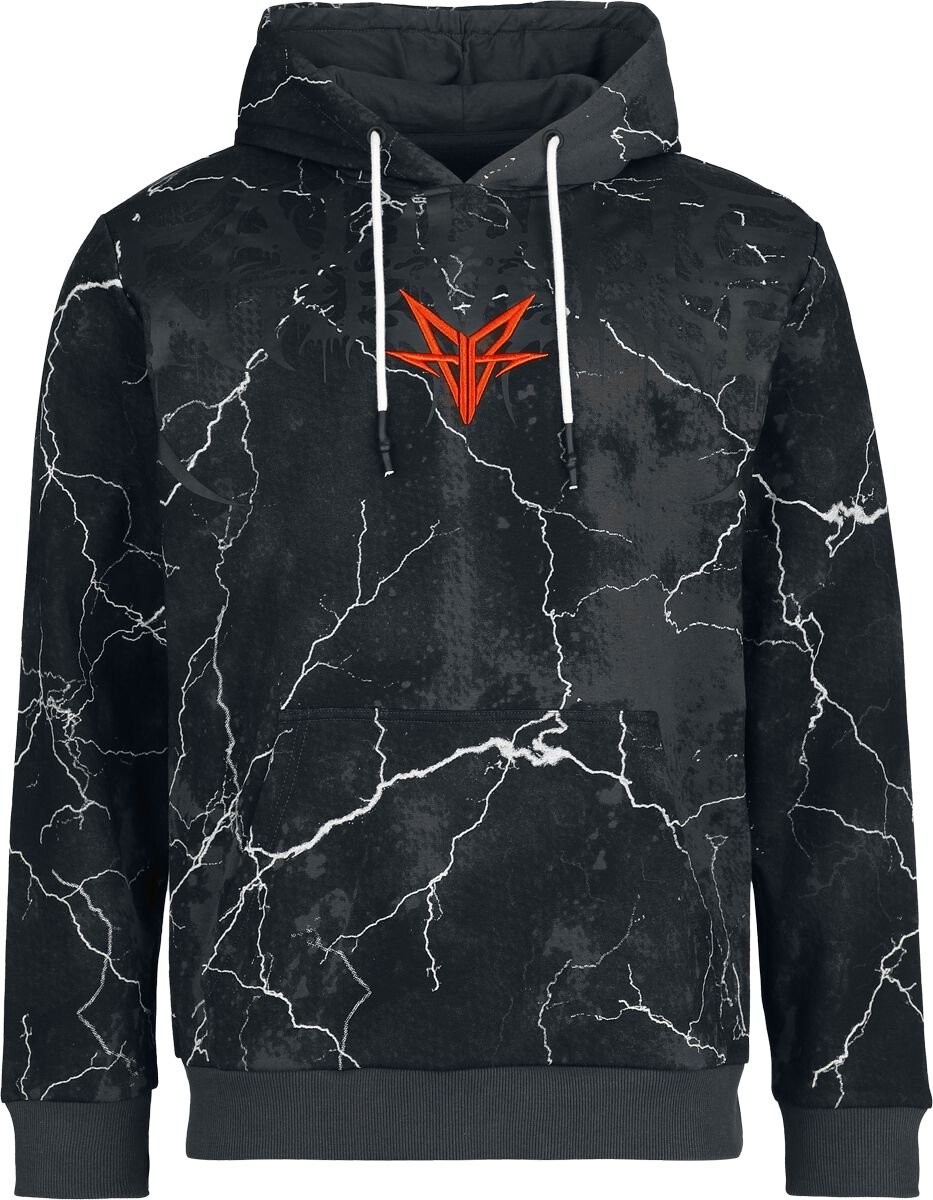 Falling In Reverse Kapuzenpullover - EMP Signature Collection - S bis XXL - für Männer - Größe XL - dunkelgrau  - EMP exklusives Merchandise! von Falling In Reverse
