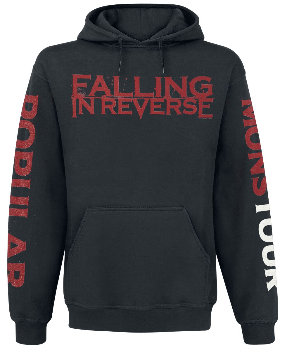 Falling In Reverse Kapuzenpullover - Popular - S bis 4XL - für Männer - Größe 4XL - schwarz  - Lizenziertes Merchandise! von Falling In Reverse