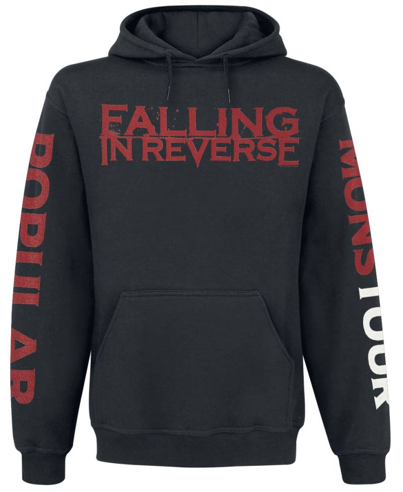 Falling In Reverse Kapuzenpullover - Popular - M bis 3XL - für Männer - Größe L - schwarz  - Lizenziertes Merchandise! von Falling In Reverse