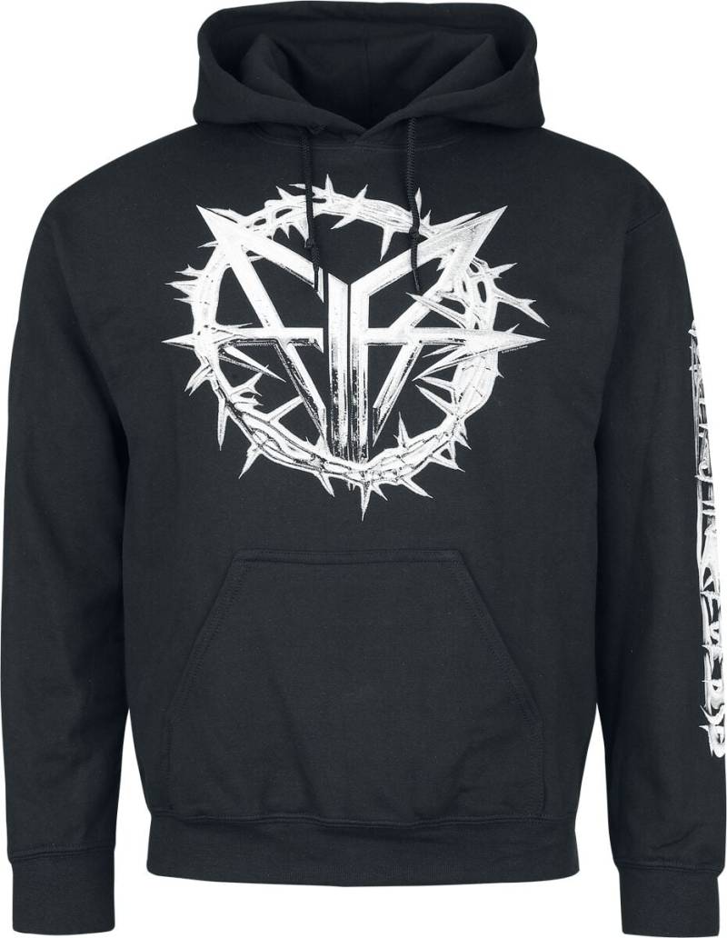Falling In Reverse  Kapuzenpullover schwarz in 4XL von Falling In Reverse