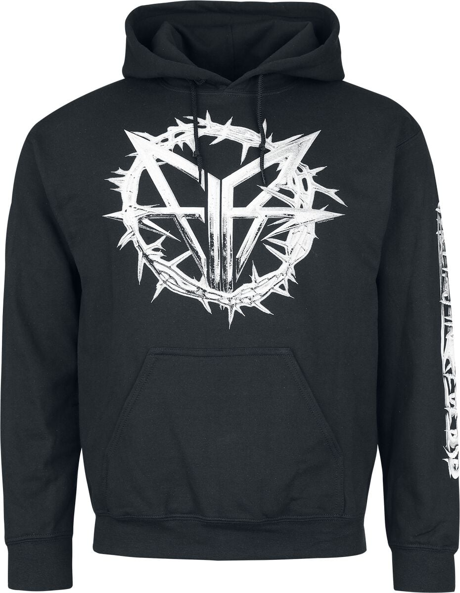 Falling In Reverse  Kapuzenpullover schwarz in L von Falling In Reverse