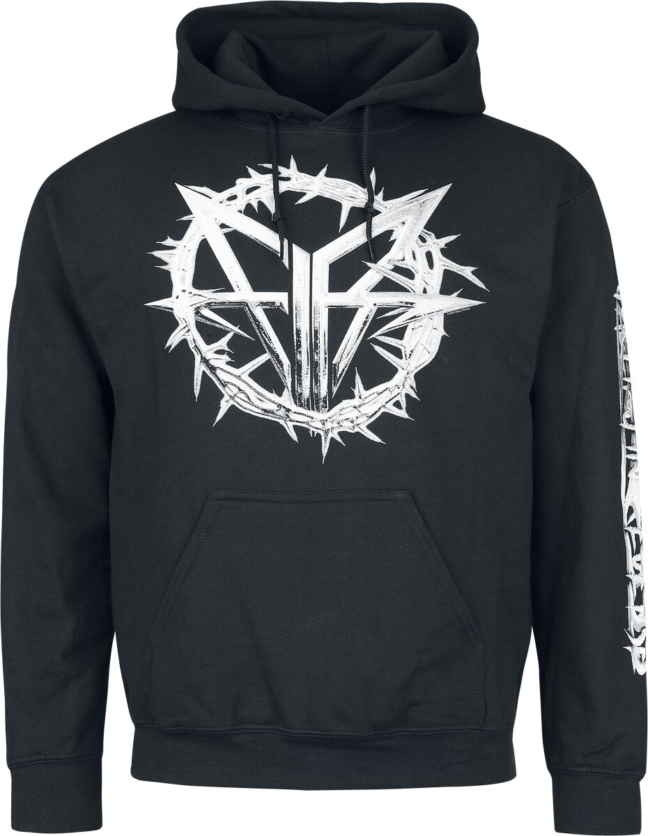 Falling In Reverse  Kapuzenpullover schwarz in XXL von Falling In Reverse