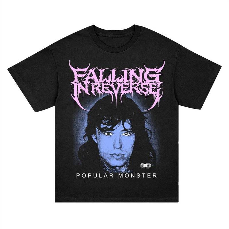 Falling In Reverse Monster Creature T-Shirt schwarz in XXL von Falling In Reverse