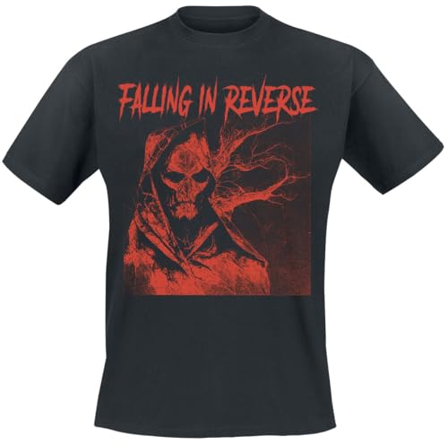 Falling in Reverse Red Reaper Männer T-Shirt schwarz XXL von Falling in Reverse