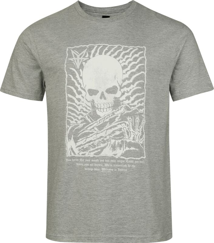 Falling In Reverse T-Shirt - Digital Black - S bis XXL - für Männer - Größe S - grau  - Lizenziertes Merchandise! von Falling In Reverse