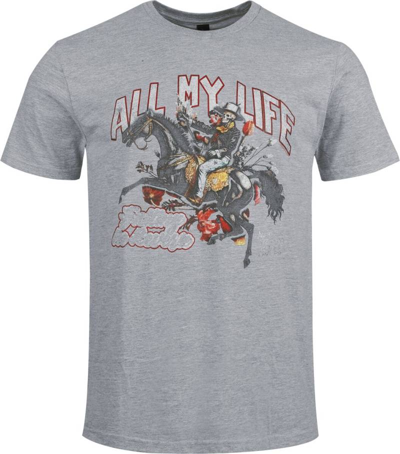 Falling In Reverse T-Shirt - Horse - L bis 4XL - für Männer - Größe L - grau  - Lizenziertes Merchandise! von Falling In Reverse