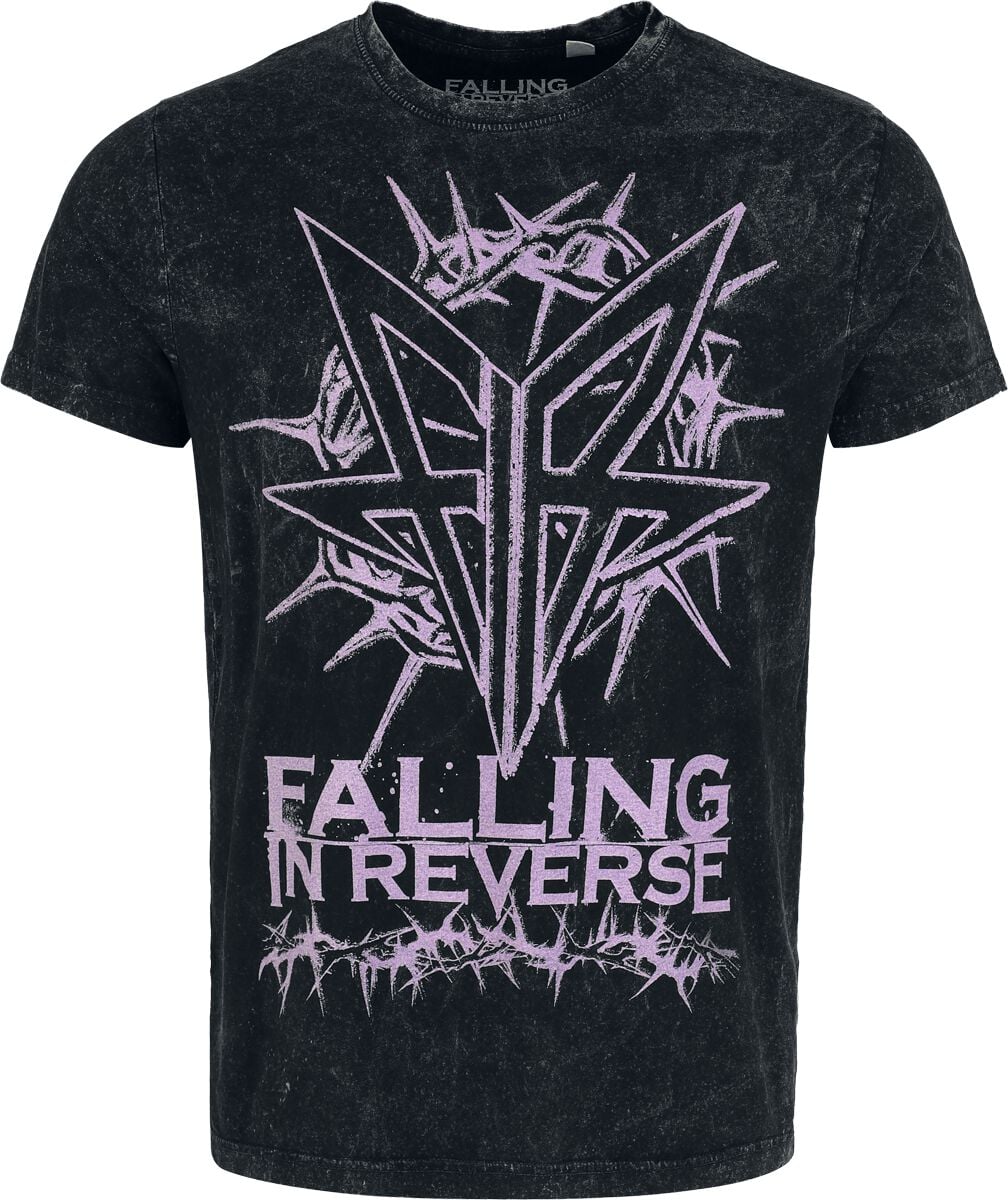 Falling In Reverse T-Shirt - Logo - S bis 4XL - für Männer - Größe XL - anthrazit  - EMP exklusives Merchandise! von Falling In Reverse