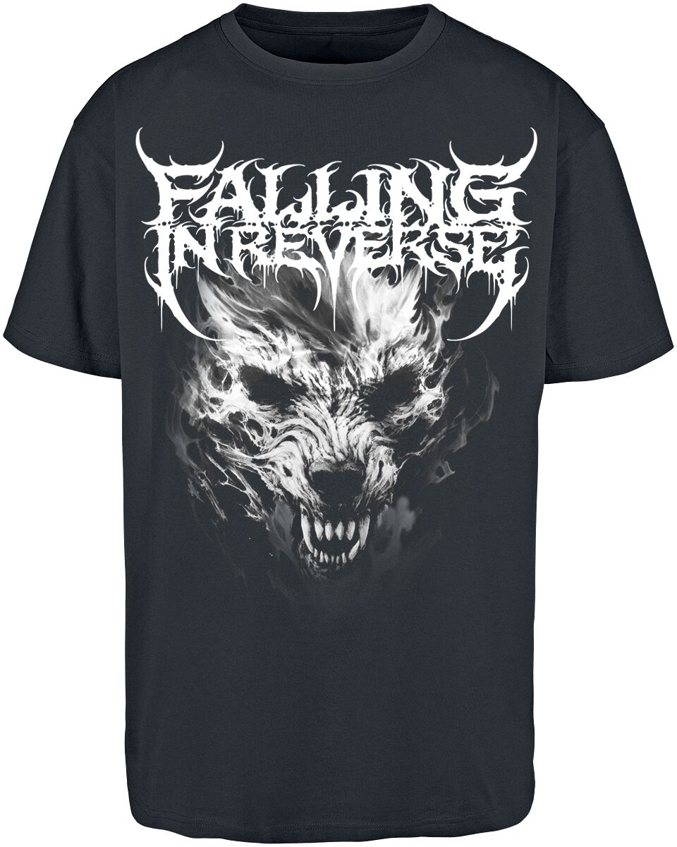 Falling In Reverse T-Shirt - Wolf - S bis 5XL - für Männer - Größe 4XL - schwarz  - Lizenziertes Merchandise! von Falling In Reverse