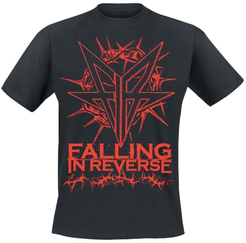 Falling in Reverse Thorns Männer T-Shirt schwarz M 100% Baumwolle Band-Merch, Bands, Nachhaltigkeit von Falling in Reverse