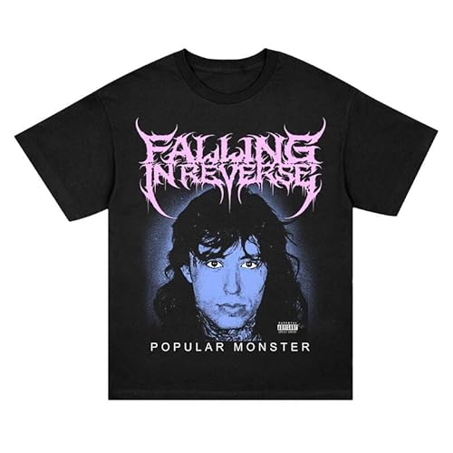 Falling in Reverse Monster Creature Männer T-Shirt schwarz L 100% Baumwolle Band-Merch, Bands von Falling in Reverse