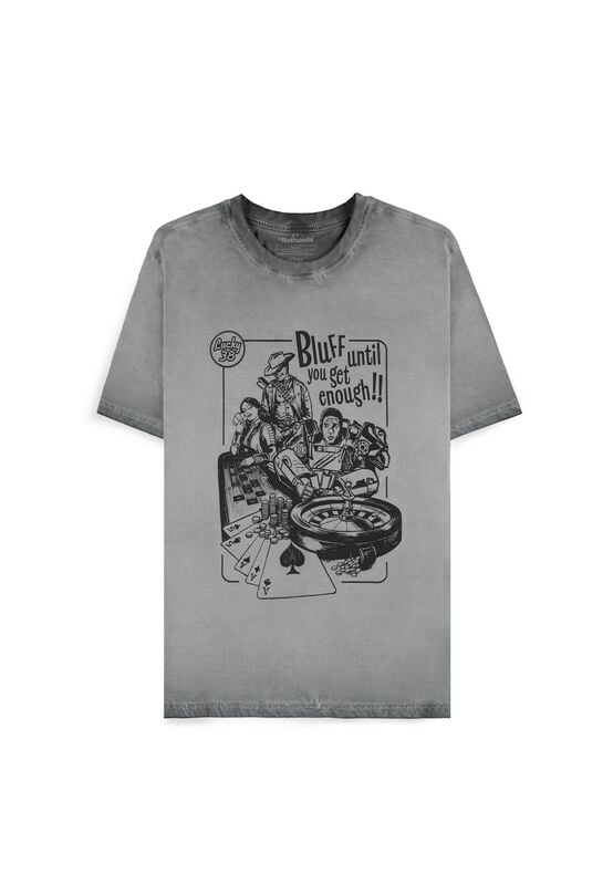 Fallout Bluff until you get enough!! T-Shirt grau in XXL von Fallout