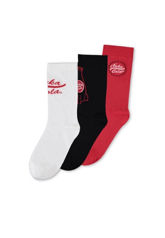 Fallout - Gaming Socken - Nuka-Cola - EU 39-42 - für Männer - Größe EU 39-42 - multicolor von Fallout