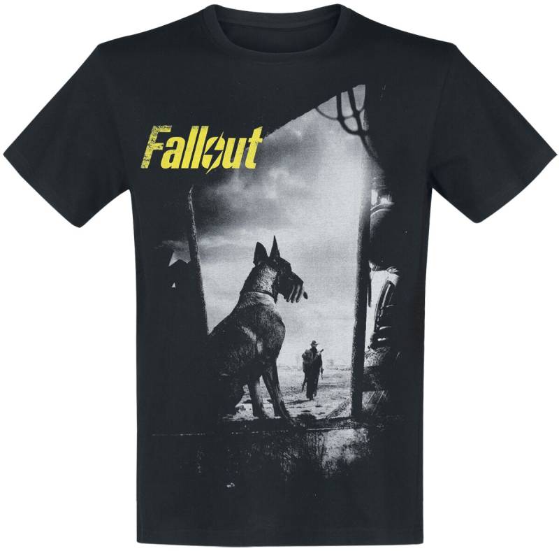 Fallout - Gaming T-Shirt - Dogmeat - S bis XXL - für Männer - Größe XL - schwarz von Fallout